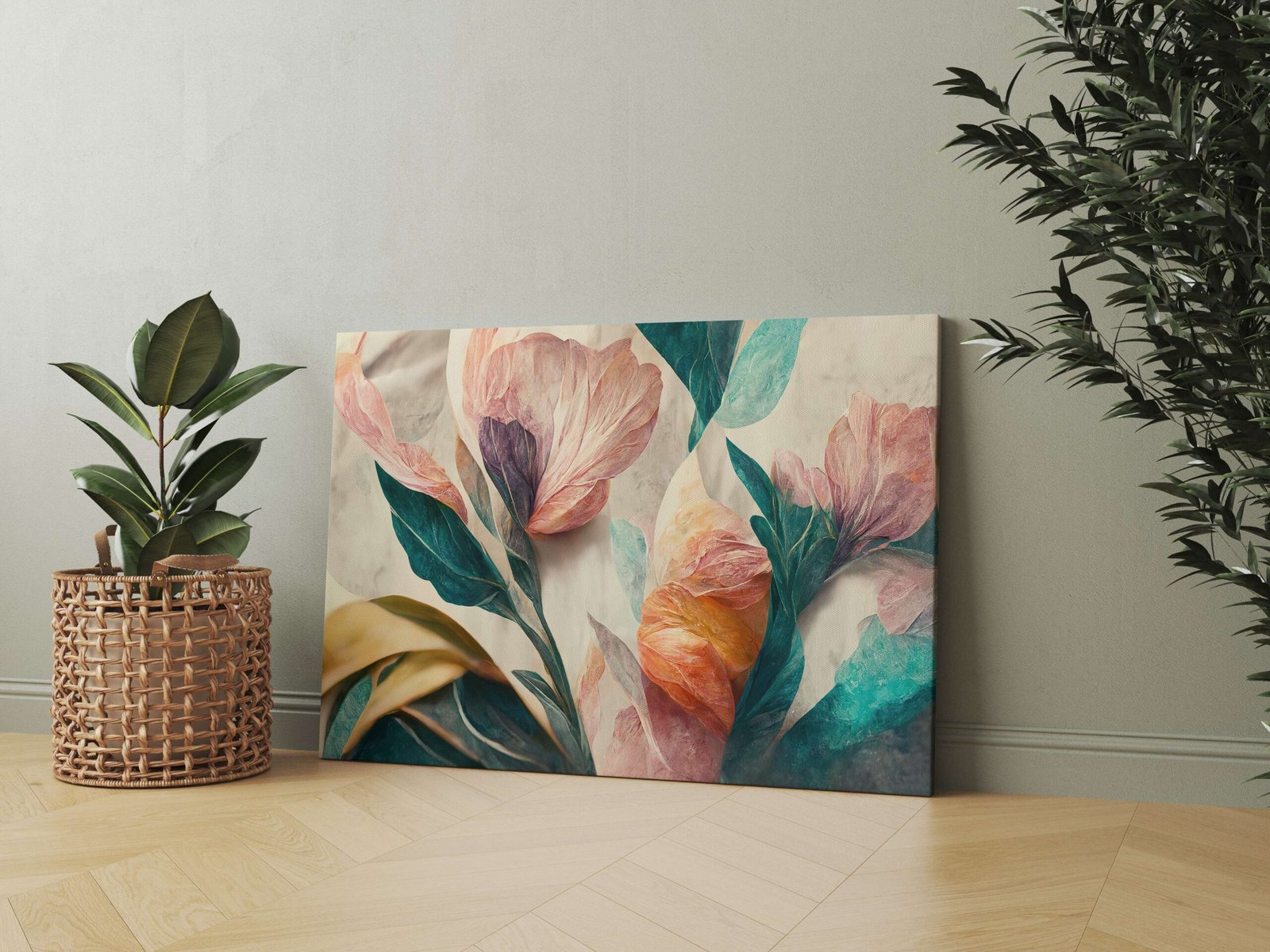 Artistic Canvas Paintings for Stylish Living Rooms - Image 2